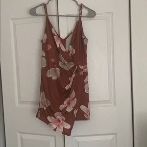 Medium Charlotte Russe floral romper